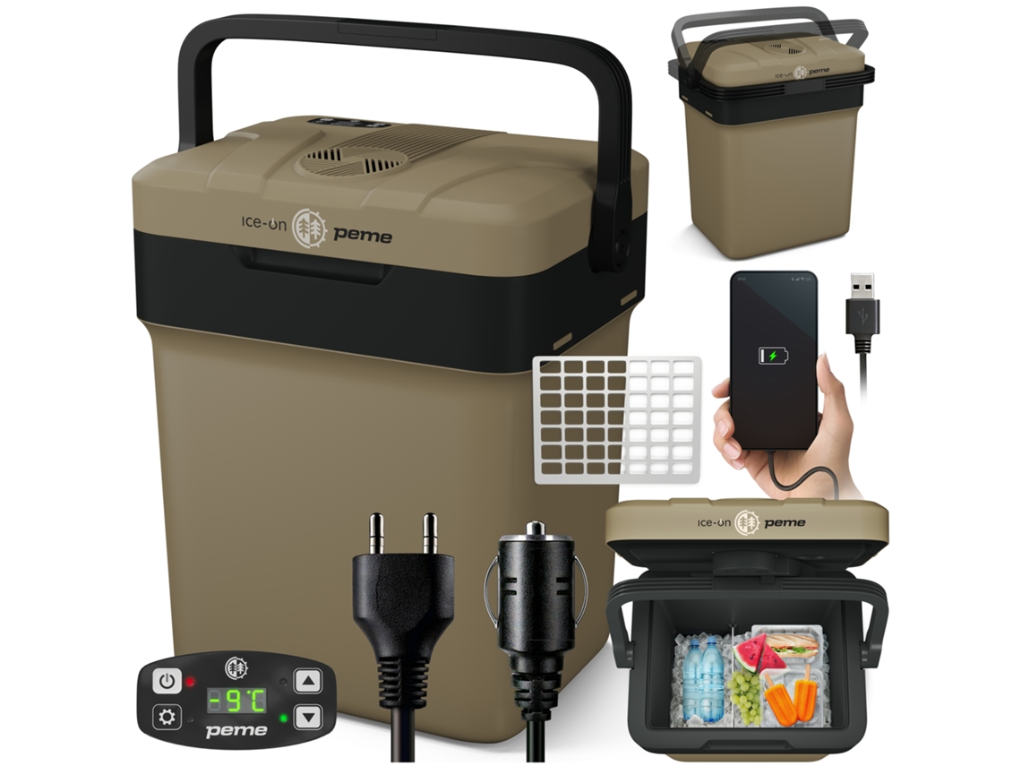 Nevera de viaje PEME Ice-on 26L 12/230v