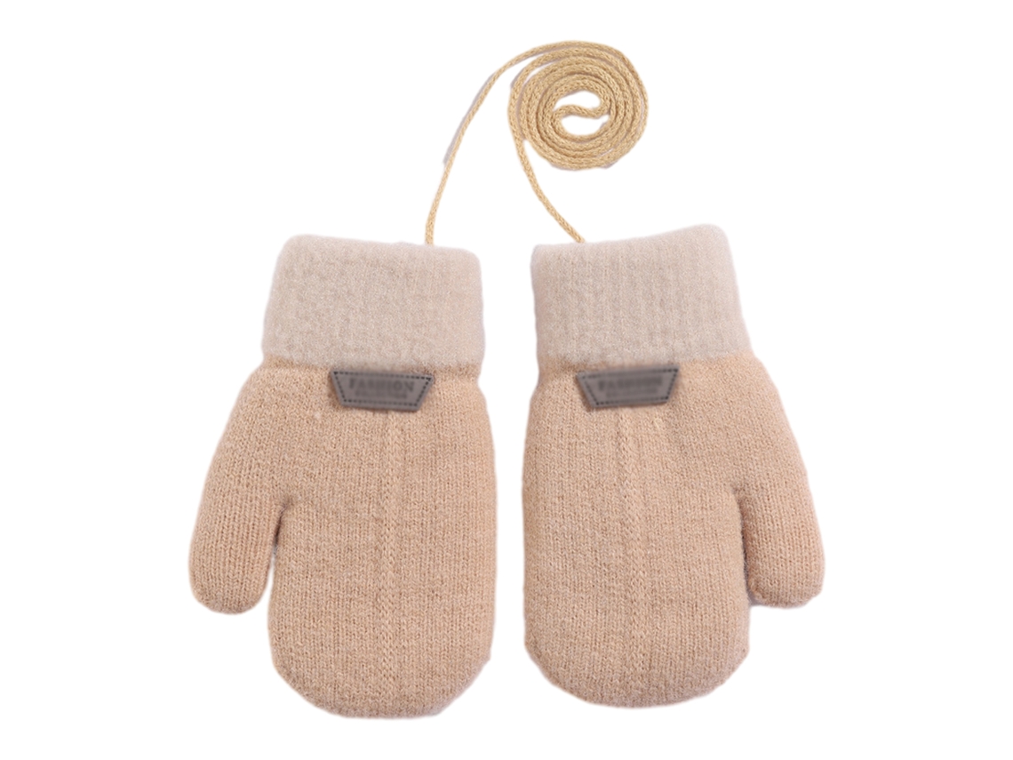 NEVEANCE Guantes de invierno para bebé y niño forrados con lana cálidos y impermeables esquí nieve niños y niñas
