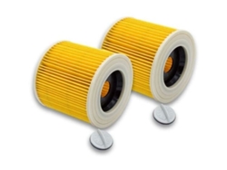 Filtro De Cartucho Para Aspiradora (2 Unidades) Compatible Con Wd2, Wd3, Mv3, Mv2, A2004, A2054, A2204 Y A2656.