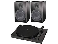 Conjunto giradiscos PRO-JECT Jukebox E negro + Box 5
