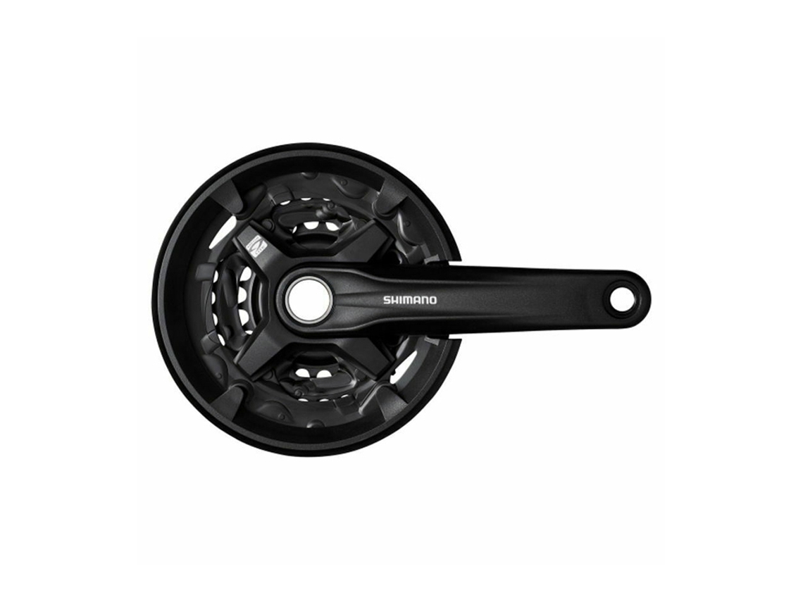 Platos y bielas con protector de cadena sin cazoletas SHIMANO ALTUS FC-MT210 40 x 30 x 22 T 9 v
