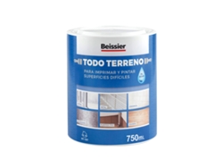 Pintura acrílica BEISSIER Todo Terreno 70396-021 Imprimación Blanco 750 ml