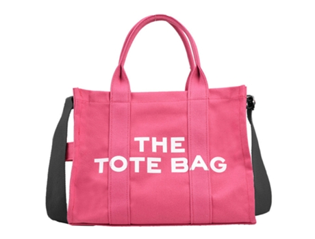 Bolso De Lona De Gran Capacidad Con Monograma, Rojo ZMDECQNA