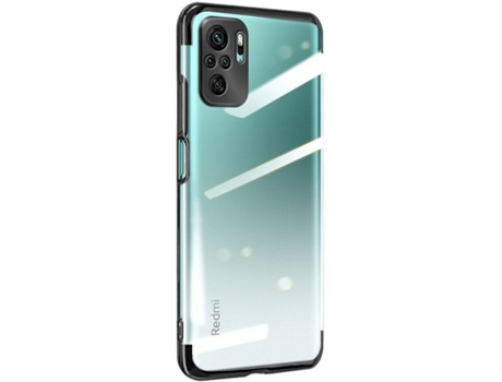 Funda Xiaomi Redmi Note 10/10S LMOBILE Electroplating (Negro)