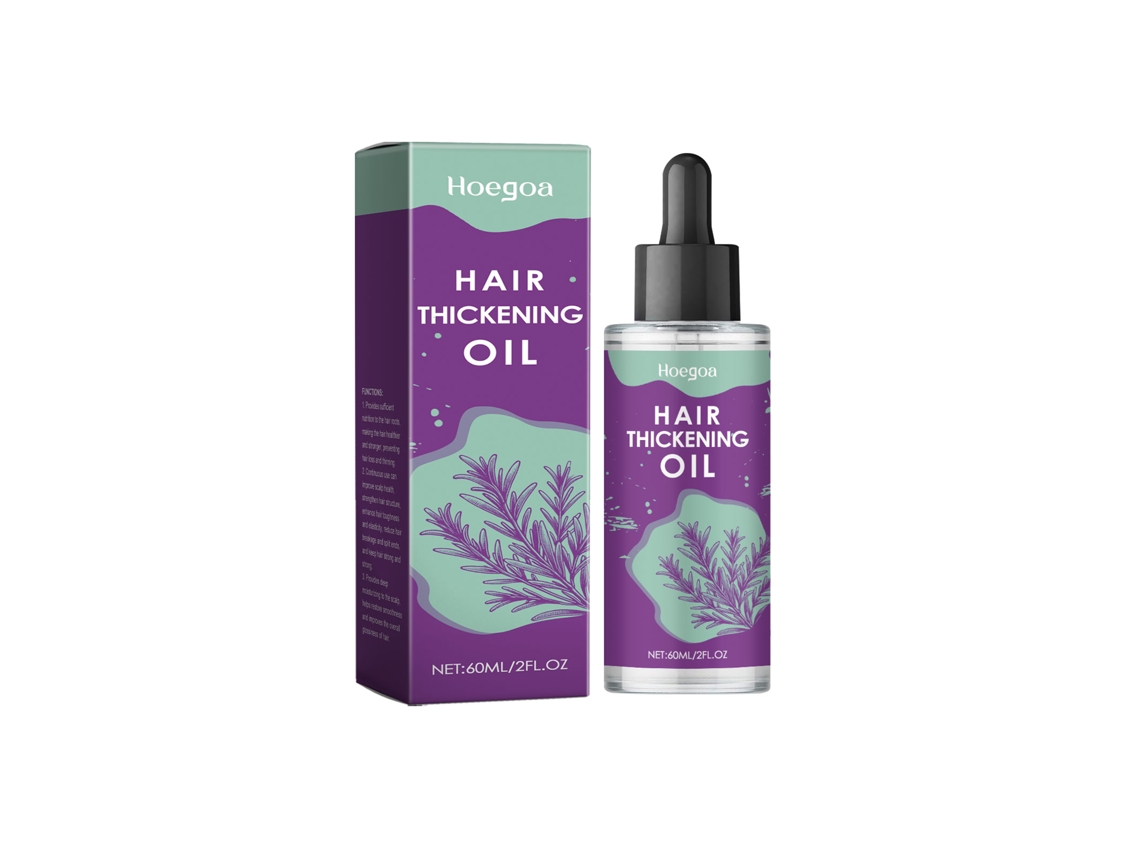 Aceite eficaz para aumentar el grosor del cabello.