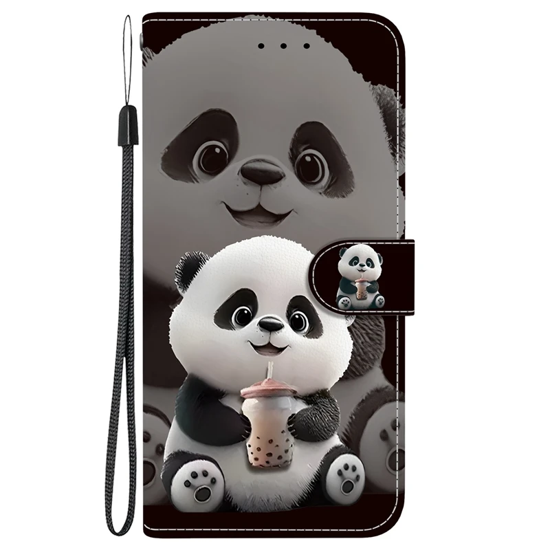 C2para Samsung A17 5gsamsung Galaxy A17 A 17 5g Sm-a176b Funda De Cuero Abatible De Moda