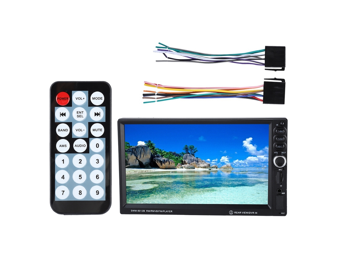 Reproductor Mp5 Para Coche De 7 Pulgadas Con Pantalla Táctil Y Bluetooth.