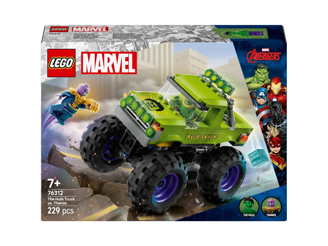 Marvel Camion De Hulk Vs. Thanos Lego