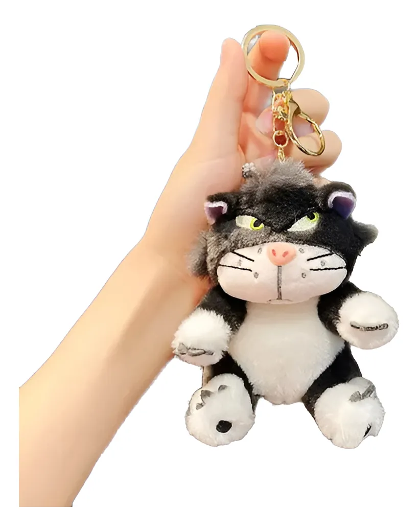 Chaveiro De Pelúcia Lúcifer Gato Princesas Cinderelavayotoy