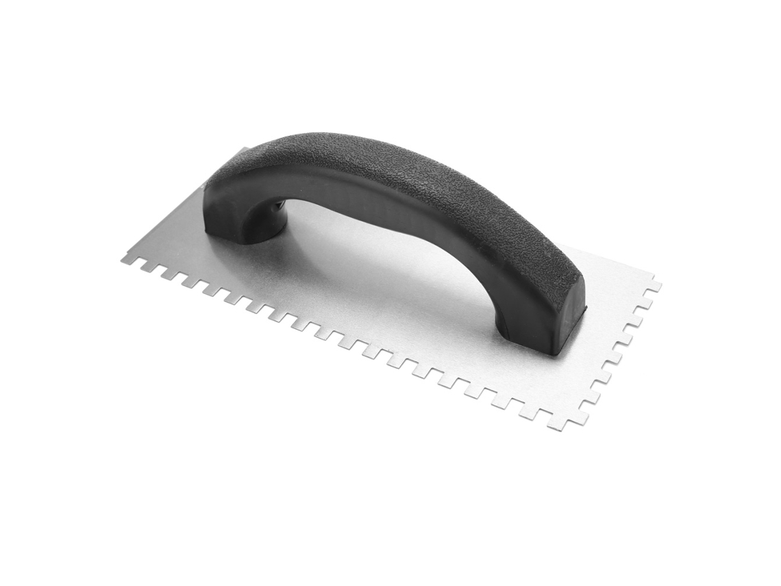 Llana Dentada Profesional Para Mortero Y Revestimientos Con Mango Ergonómico