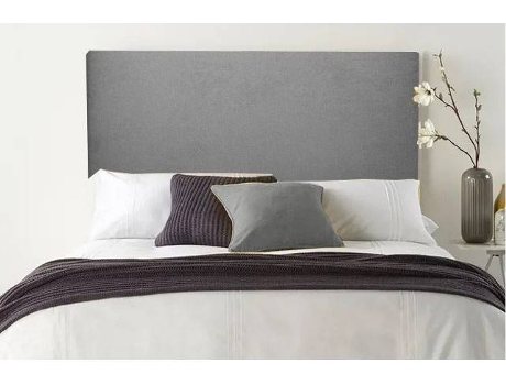 Cabecero DECORQUALITY Liso (Gris - Tejido Antimanchas - 105 x 70 cm)