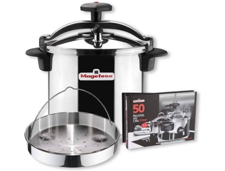 Olla a Presión MAGEFESA Star (24 cm - Acero Inoxidable - 8L)