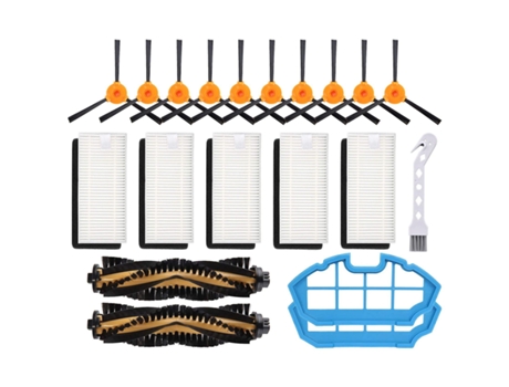 Kit de acessórios de reposição para ecovacs deebot n79 n79s dn622