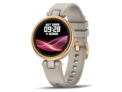 Smartwatches Smartwatches Deportivos Femeninos Monitor de Ritmo Cardíaco y Oxígeno en Sangre Gris AUJEZON