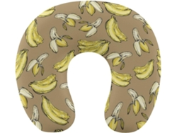 Almohada Viaje Vintage Forma Espuma Viscoelástica Viscoelástica Fácil Relajación Cómodos Familia.brfácil