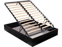 Canapé PIKOLIN Abatible De Láminas Transpirable Oxfort Altura 32 Cm - Wengue - 90X182Cm
