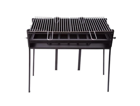 Barbacoa doble parrilla 80x40 cm