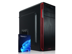 Desktop PC / Computer - Greed V2 Basic – AMD Ryzen 5 4600G - 8GB DDR4 RAM - 256GB SSD - DVD - WiFi - Windows 11 Pro