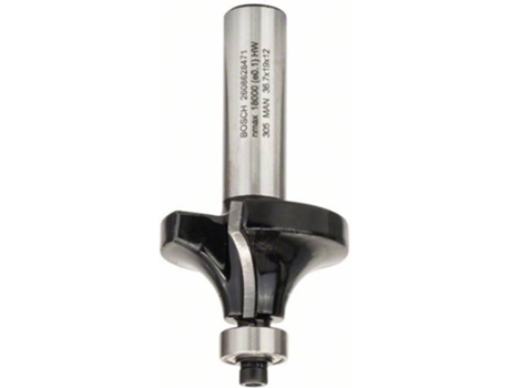 Fresa BOSCH para Redondear - 12 mm - R1 12 mm - L 19 mm - G 70 mm