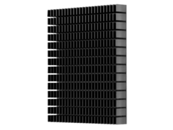 Disipador De Calor De Aluminio 150x120x20mm Para Cpu Amplificador Pcb Azul Cooler Radiador