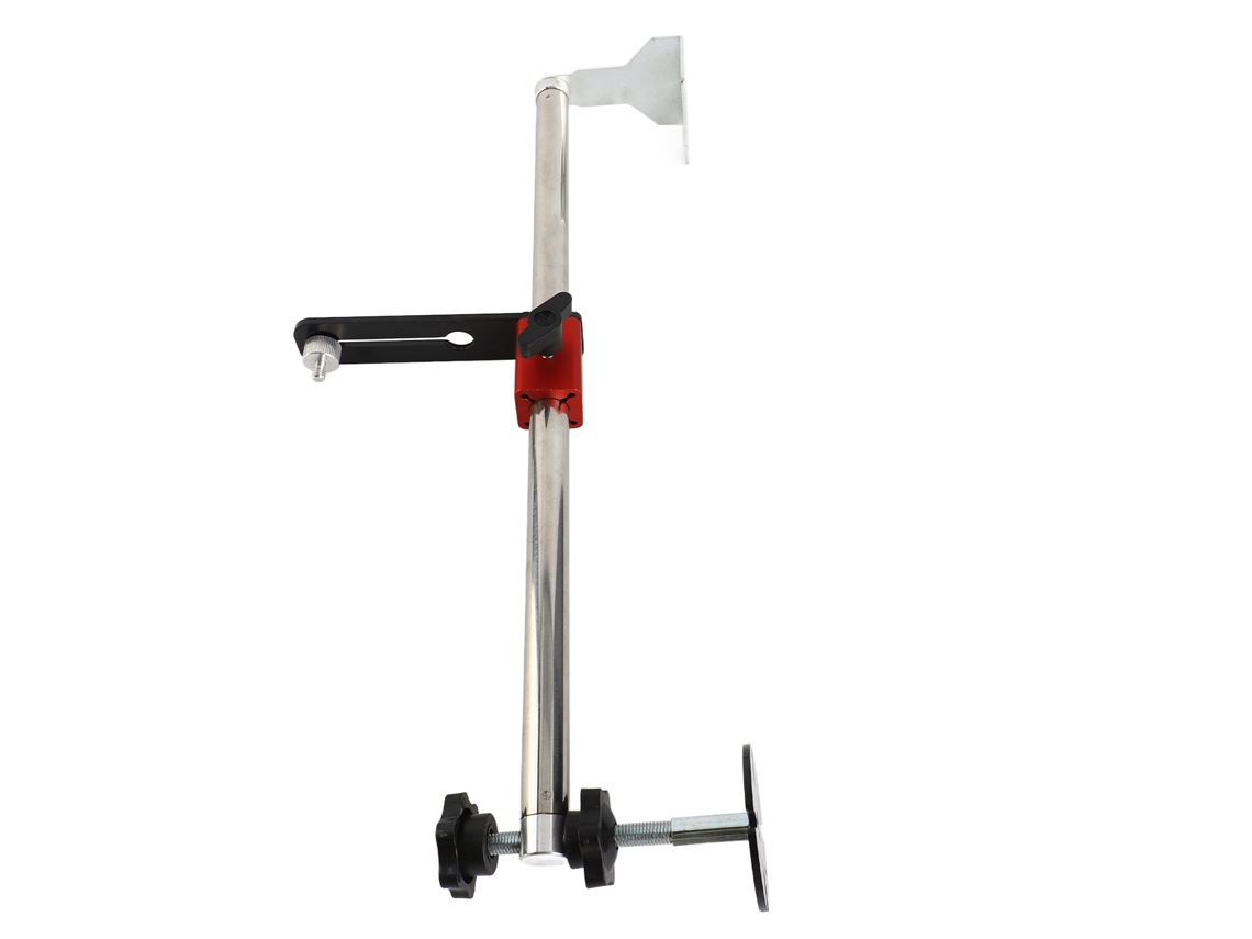 Soporte Universal Ajustable Para Nivel Láser Con Montaje De Poste Redondo Para Carpintería.