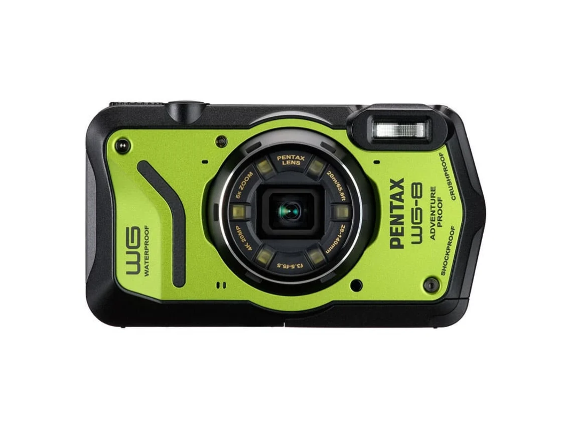 Pentax Compact Waterproof Wg-8 Verde