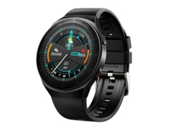 Relojes inteligentes Yunzii negros, reloj deportivo de fitness para hombres y mujeres