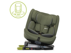 Silla de coche Rodeo I Talla 40 150 cm con Isofix y rotación de 360° de Lorelli Green