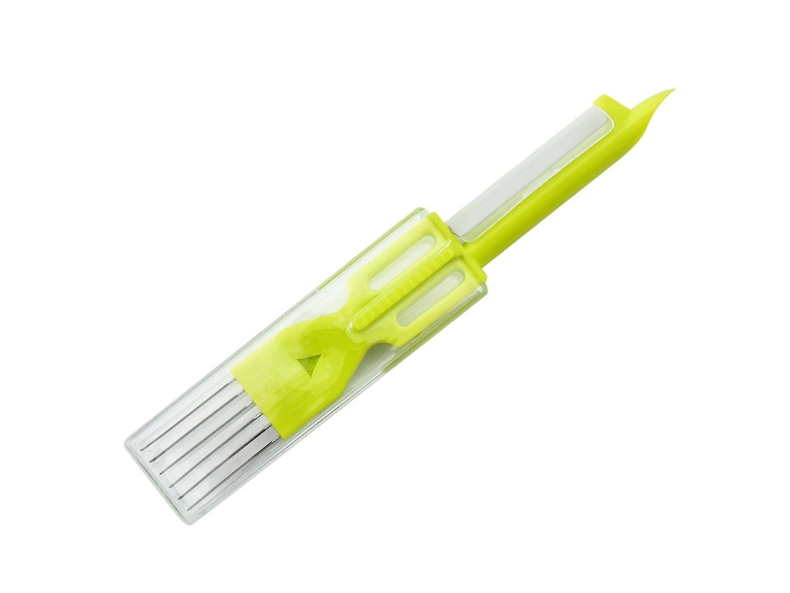 Picadora multifuncional, rallador de cebollino afilado, pelador, accesorios de cocina Everley891