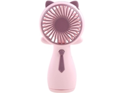Lindo Ventilador De Escritorio Usb Para Gatos Portátil Pequeño Refrigeración Pestañas 3 Velocidades Velocidad