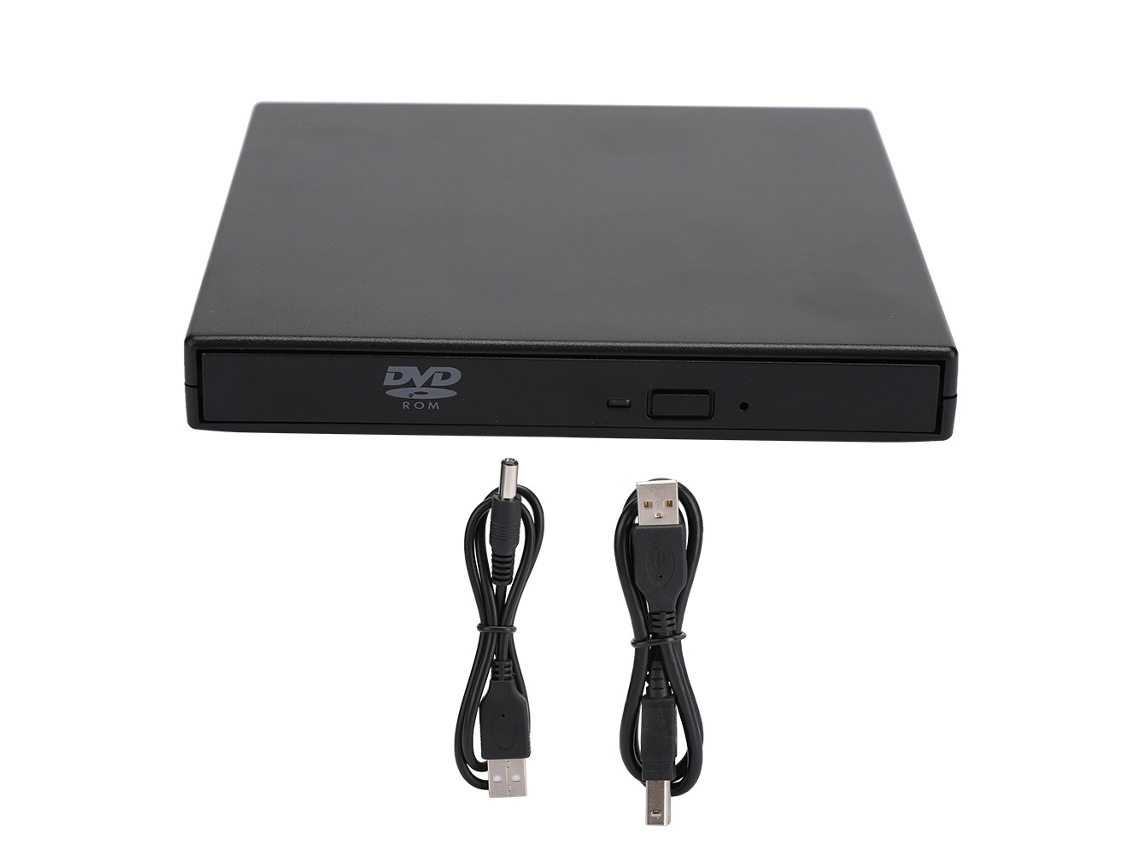 Unidad De Dvd Externa Usb2.0 Y Grabadora Óptica Para Windows 8/mac, Accesorio Para Pc De Escritorio Y Portátil