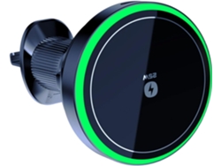 Soporte Premium Para Teléfono De Coche Con Carga Rápida Y Rotación De 360 Grados.