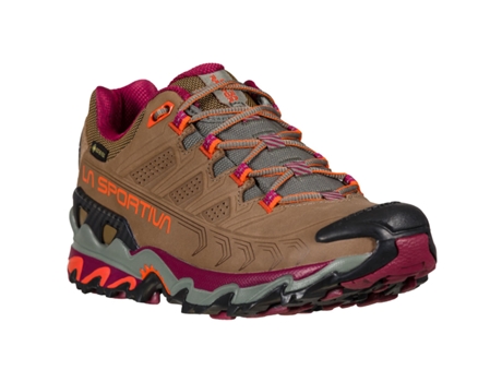 Zapatillas LA SPORTIVA Ultra Raptor II Leather W GTX - Taupe-Red Plum 39.5