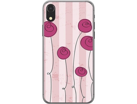 Carcasa iPhone XR TUMUNDOSMARTPHONE Flores Vintage Multicolor