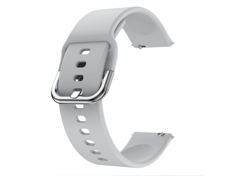 Pulseira de relógio de silicone para Garmin Forerunner 55 Garmin Vivoactive 3 Gris