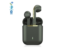 Auriculares Tws J18 Bluetooth 5.0, Controles Táctiles, Base De Carga 300mah.