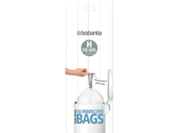 Set de 10 Bolsas de Basura BRABANTIA 246784 para Cubeta (0,65 kg - 31 x 16 x  cm)