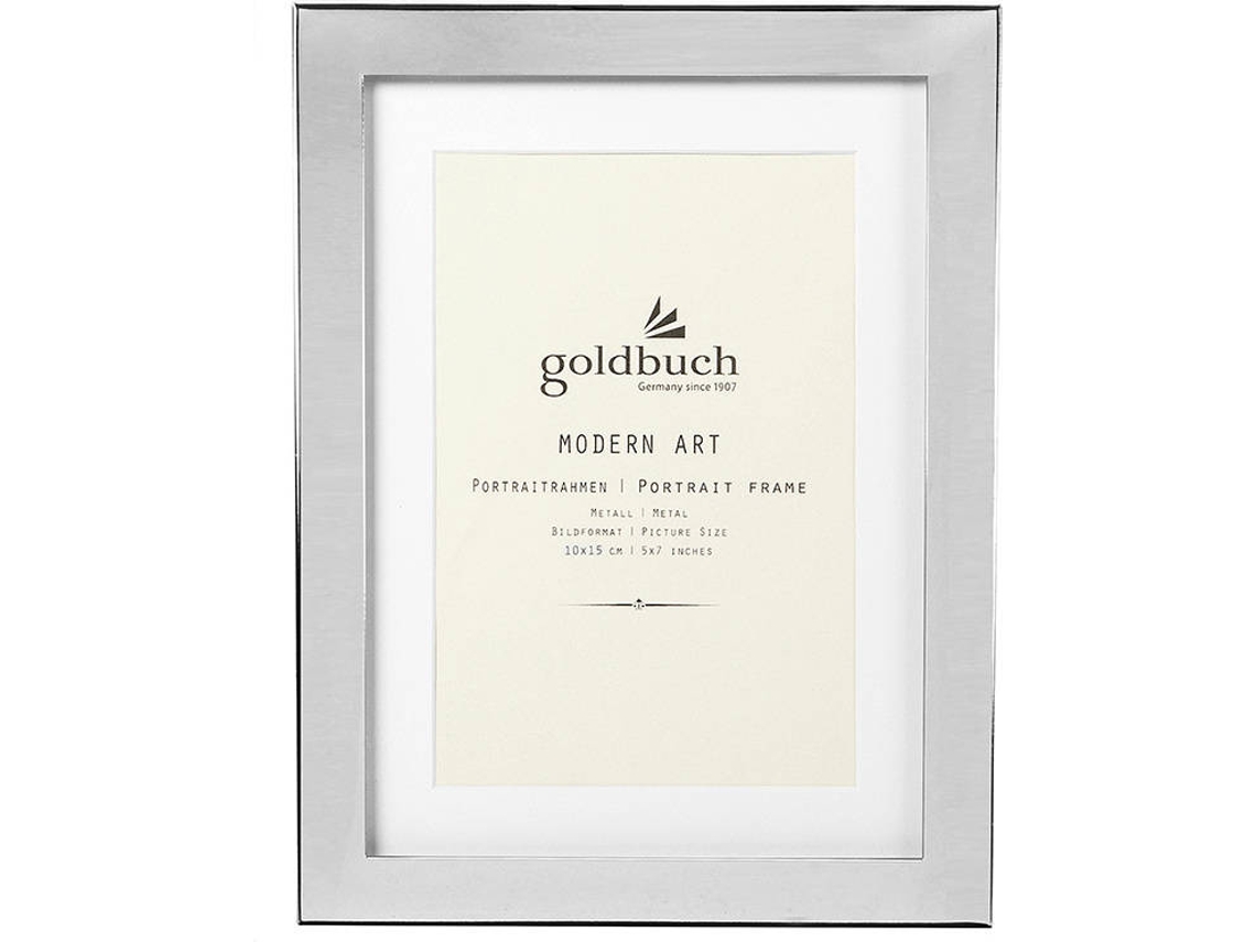 Marco GOLDBUCH Modern Art (Plateado - 10 x 10 cm)