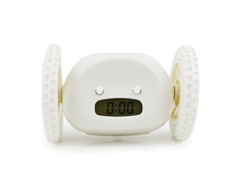Correr fuera de la rueda del despertador Rolling Wheel Reloj Digital Creative Kid Kid Gift