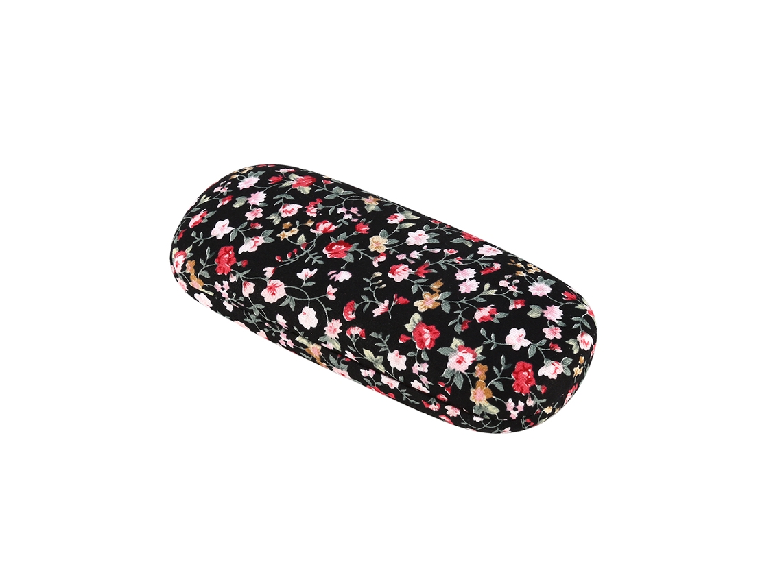 Estuche Rígido Protector Portátil Con Estampado Floral Para Gafas De Sol Infantiles, 16x6x4cm