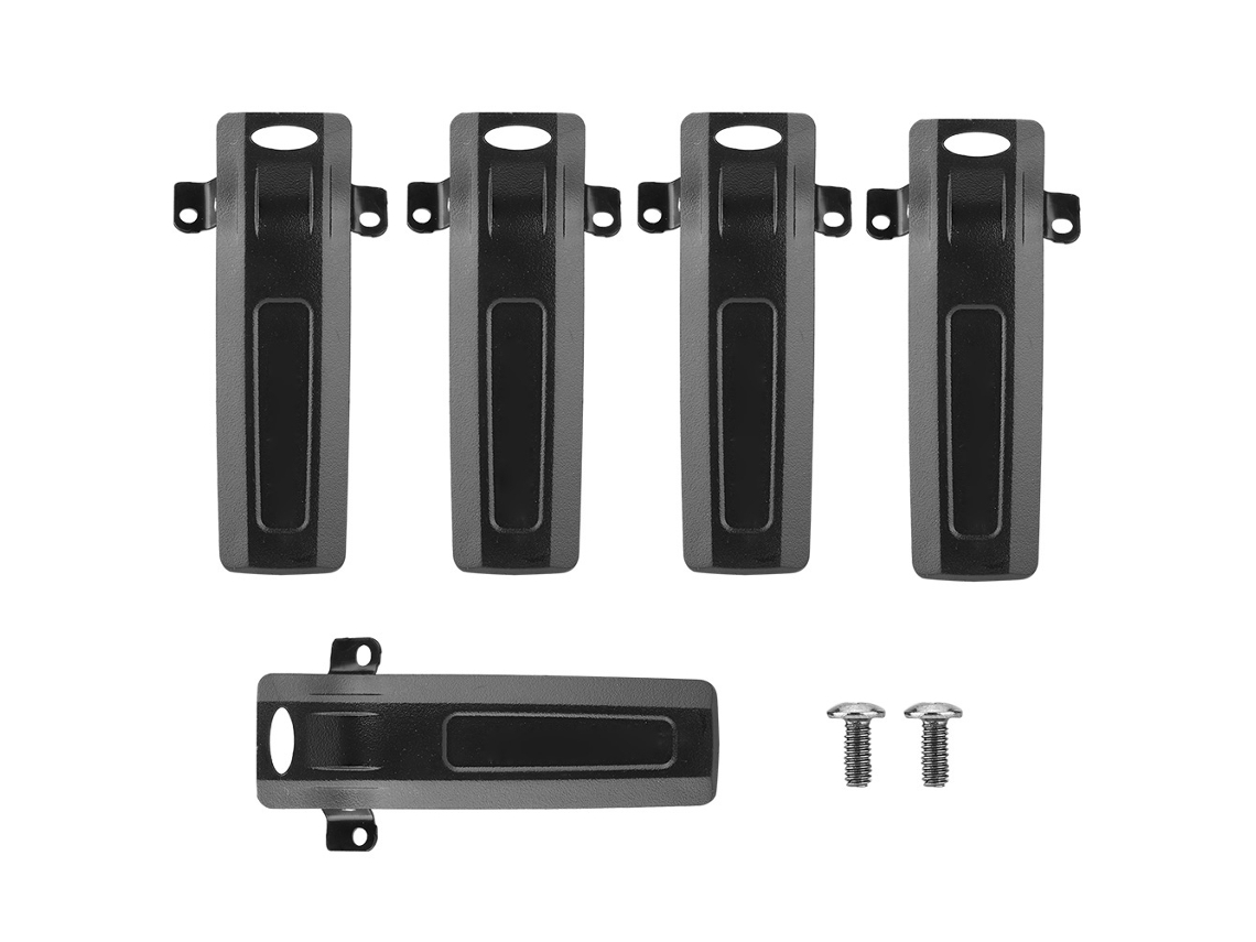 5 Clips Para Cinturón Para Radio Walkie-talkie Baofeng Uv-82, Accesorio De Comunicación Inalámbrica