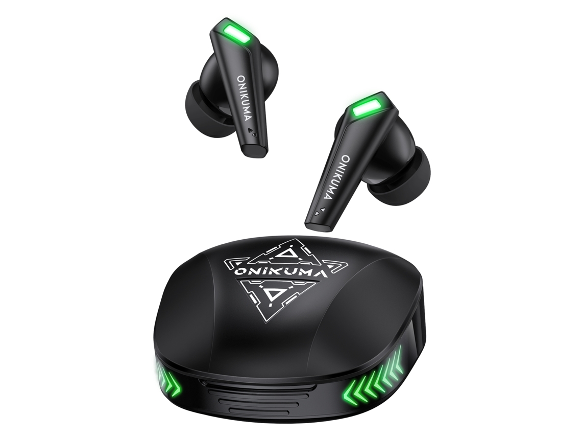 Auriculares Inalámbricos Para Juegos Con Micrófono, Controles Táctiles, Sonido Estéreo Y Cancelación De Ruido.