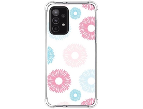 Carcasa Samsung Galaxy A52 TUMUNDOSMARTPHONE Dibujos Antigolpes Flores 06 Multicolor