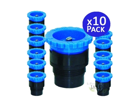 10 X Tobera TORO T-Van10 para Difusores de Riego 3M Boquilla Rosca Macho Ángulo Ajustable TORO