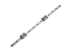 2026velora-1 Pieza Guía Lineal Deslizante Miniatura Y 2 Bloques Conjunto Alta Precisión Plata 500mm