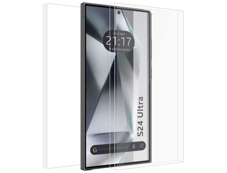 Funda Doble Transparente Pc Tpu Full Body 360 para Samsung Galaxy S24 Ultra 5G TUMUNDOSMARTPHONE