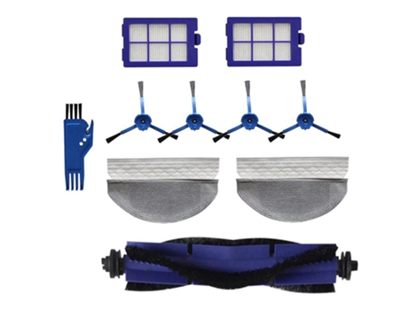 Escova de rolo escovas laterais filtros hepa mop para eufy robovac x8 híbrido