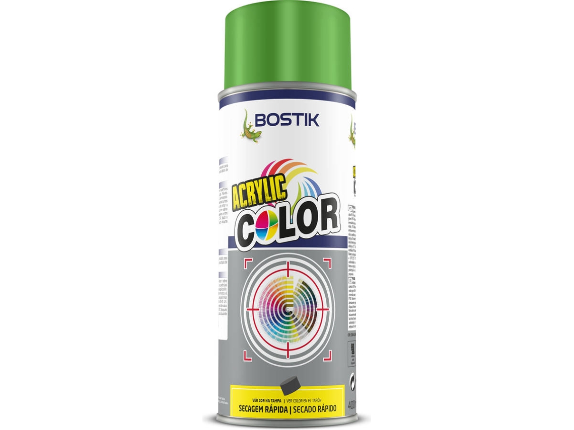 Color 6018 Verde BOSTIK Acrylic Ral Brillante 400 ml
