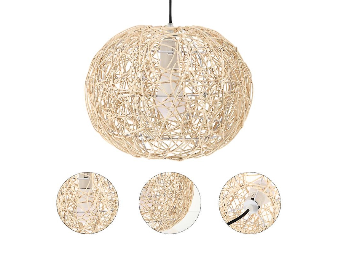 1 funda de luz tejida de bambú. ALLINLESS