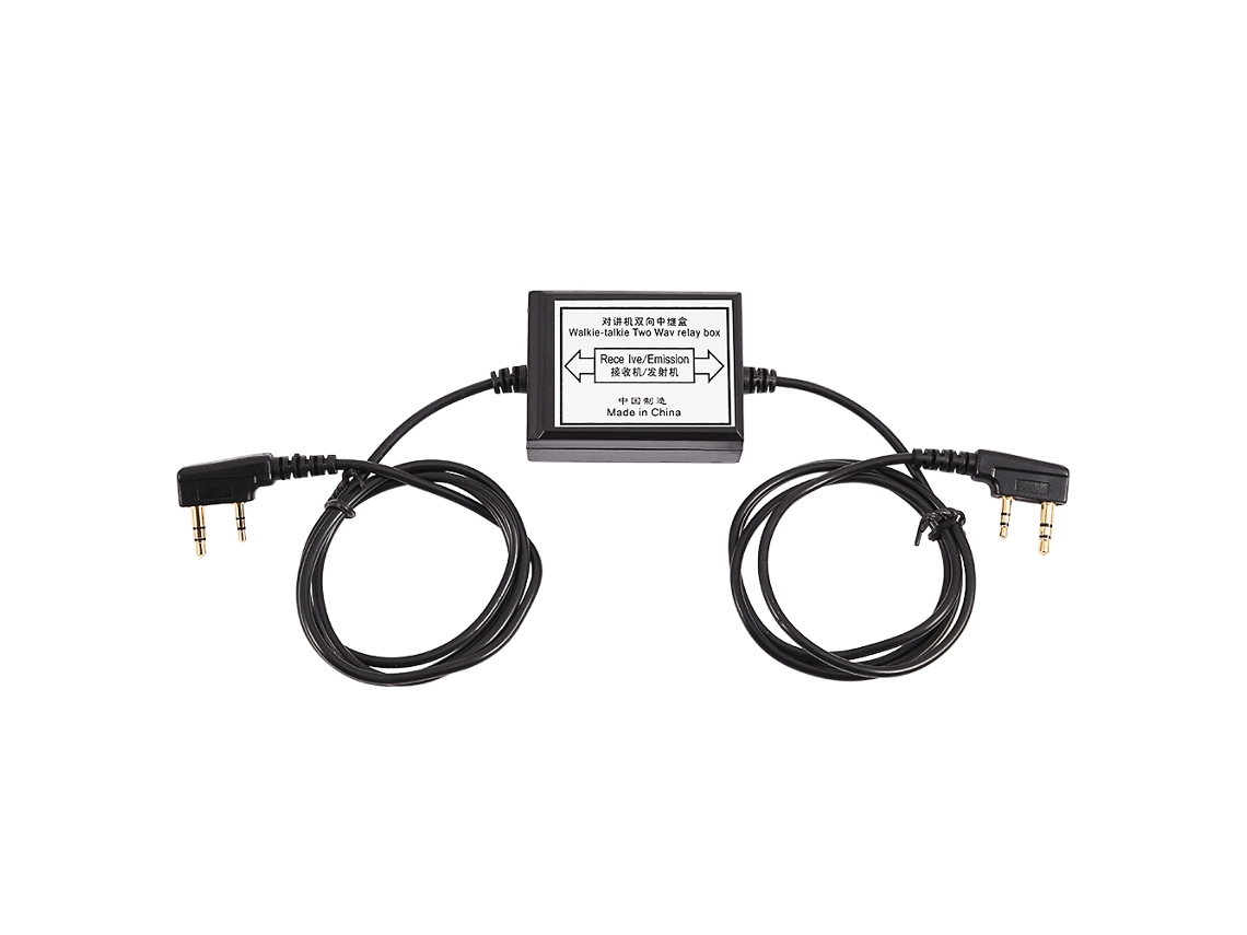 Caja de relés para radio bidireccional portátil (transmisión y recepción)